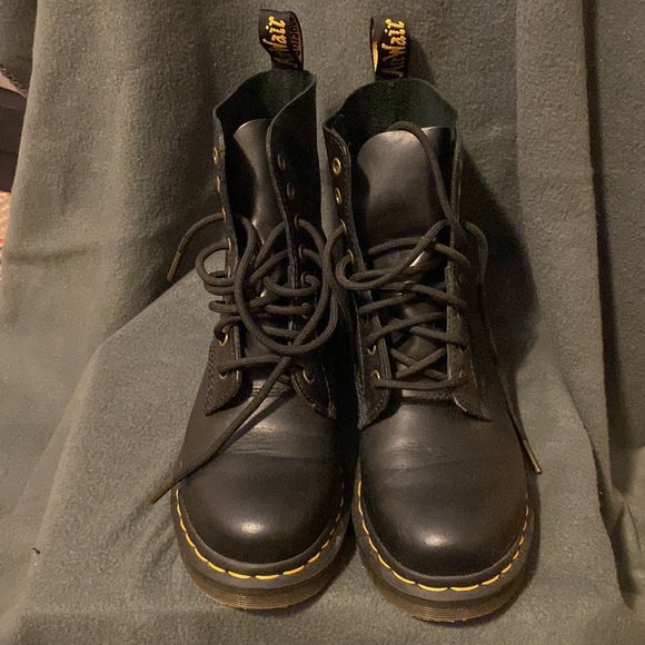 Dr. Martens Shoes - Dr.Martens Women's 1460 Pascal Wanama Combat Boot